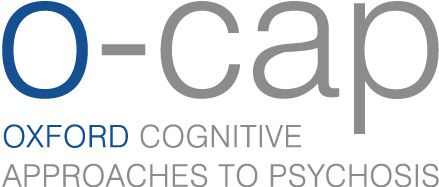 Oxford cognitive approaches to psychosis (O-CAP) logo.  A link for the main o-cap page is provided below.